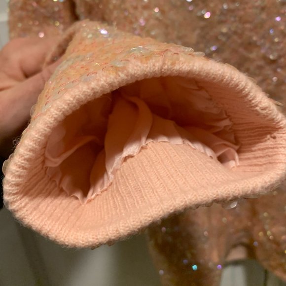 Harilela's~ Vintage Hand Beaded Sweater - Picture 10 of 15